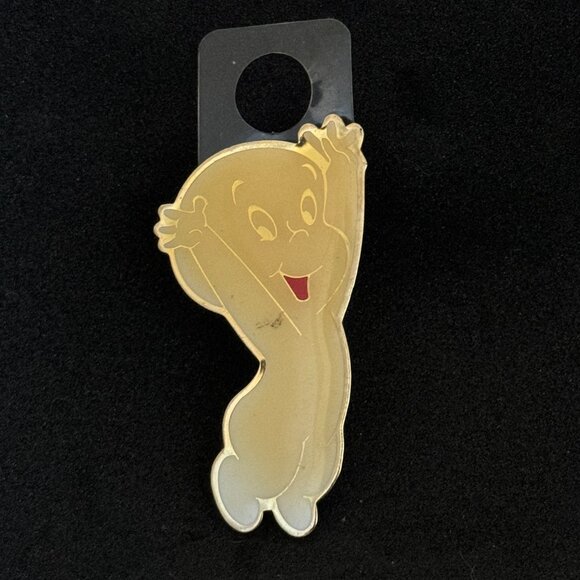 Vintage Casper the Friendly Ghost Enamel Souvenir Fridge Magnet - Picture 3 of 11